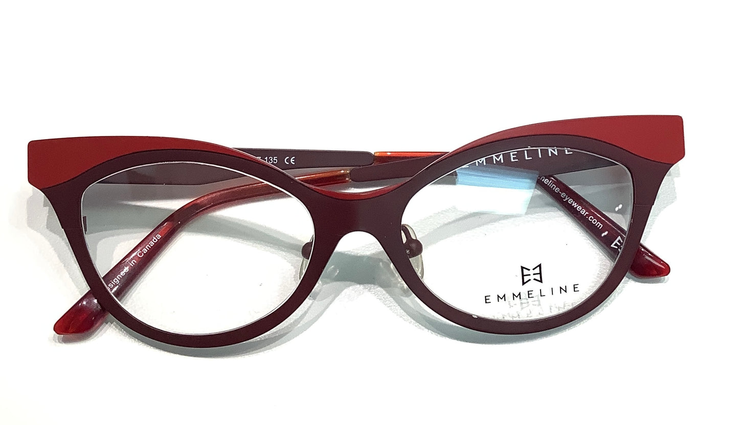 Emmeline GOBSMACKED - Burgundy - AS IS