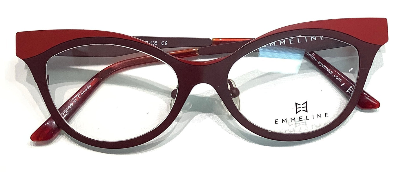 Emmeline GOBSMACKED - Burgundy - AS IS