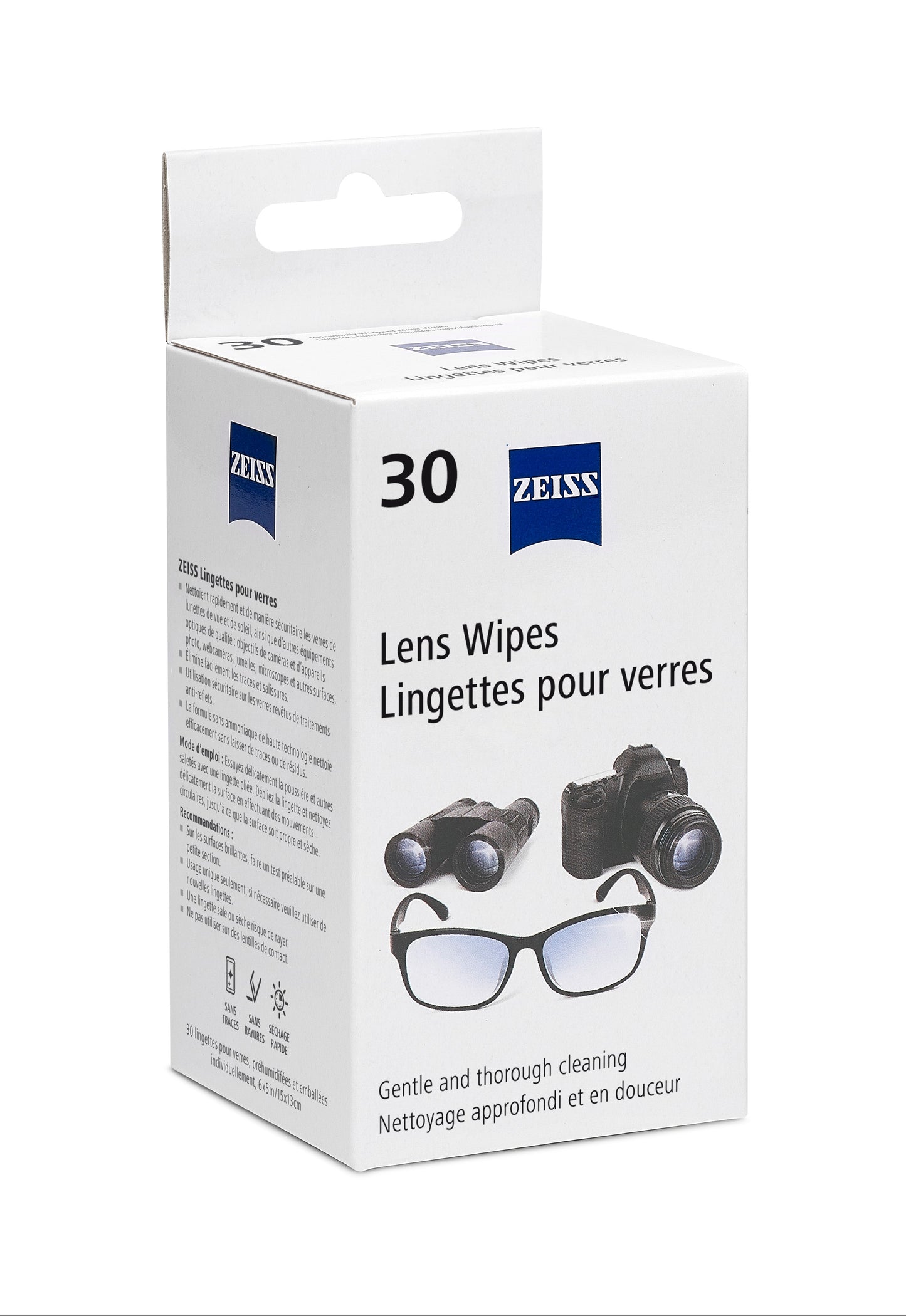 Zeiss Lens Wipes - 30 Pack