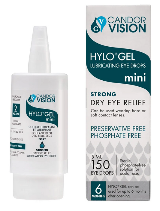 HYLO GEL Mini Dual Eye Drops 5ml