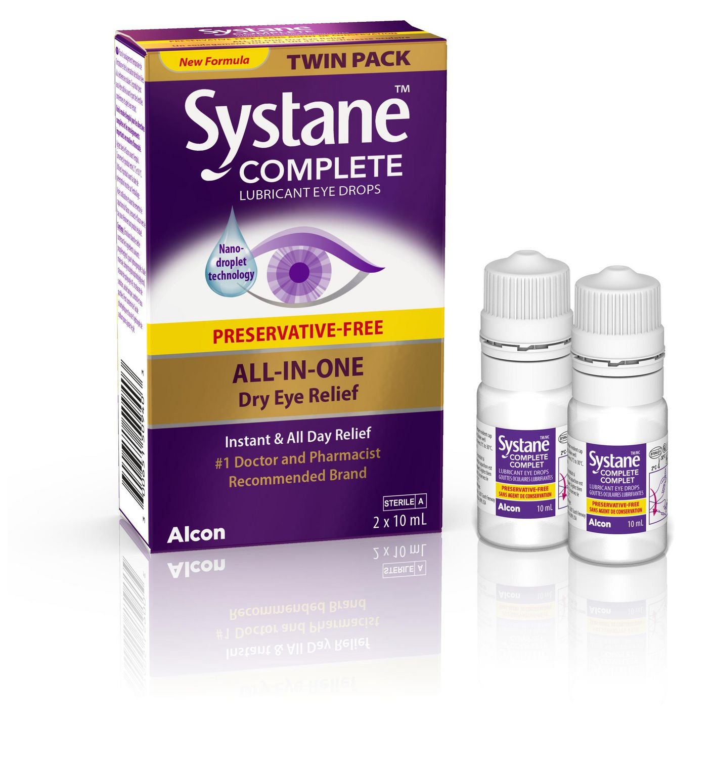 Systane Types Systane Complete TWIN PACK 2x10 mL – Specs on Bloor