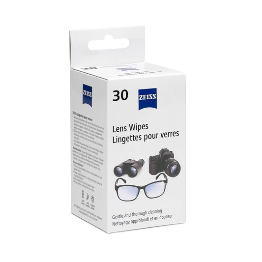 Zeiss Lens Wipes - 30 Pack